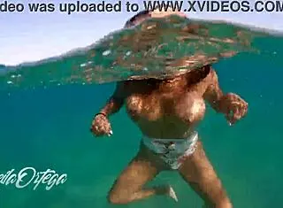 Wow! Sheila Ortega sucks and fucks underwater while snorkeling!