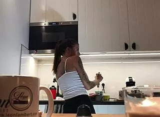 i saw braless hot tight pussy sexy college girls at house party in thongs