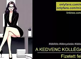 hungarian audio about colleague's foot fetish