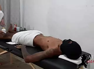 Blonde milf can't resist young guy's huge cock and rides him passionately ines ventura