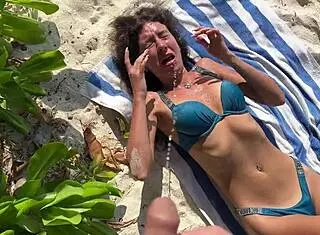 i pissd on a girl on the public beach, she was shockd