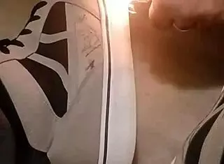 friend trashes my sneakers hard