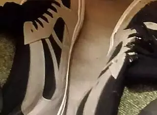 friend trashes my sneakers hard