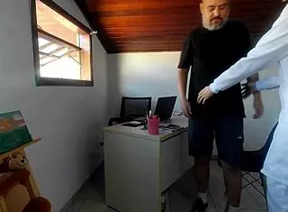 I went to the urologist and got horny, then my asshole got broken