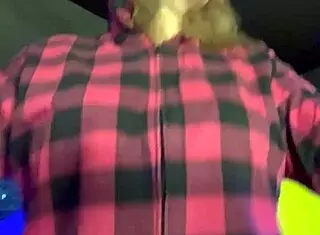 at the gym, my clothes got super wet from seeing my hard nipples bouncing around