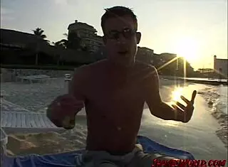 college babes hit the beach for spring break fun with blowjobs and more