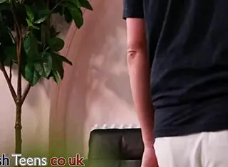 Skinny British Redhead In Uniform