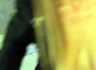 Blonde with Big Tits Rides Dildo