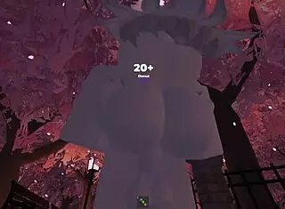 Fucking a girl in the park on Roblox! 😏