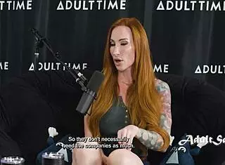 Intriguing Podcast With Gorgeous Redhead Sophia Locke