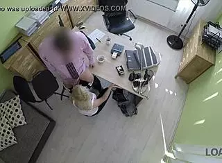 horny loan agent tells couple what to do for loan