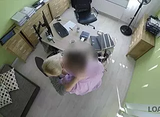 horny loan agent tells couple what to do for loan