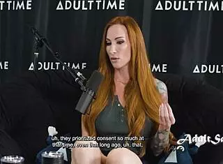 Intriguing Podcast With Gorgeous Redhead Sophia Locke