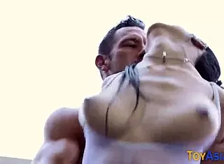 Eaten Out Tiny 18+ Asian Teen with Big Tits