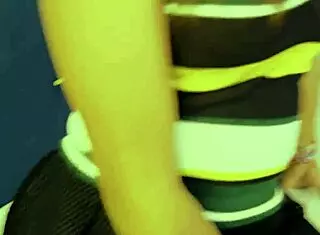 University Girl Visits Friend's House For Study Session