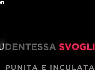 Lazy Student Gets Anal Punishment