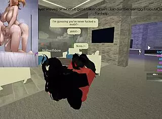 Moth gets drilled by huge futa cock