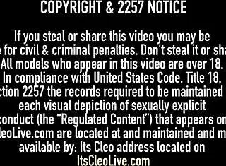 Its Cleo Gives Jerk Off Instructions While Masturbating