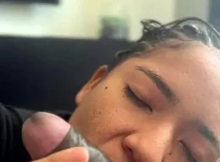 BLOWJOB POV WITH HUGE BBC -AMATEUR COUPLE- NYSDEL