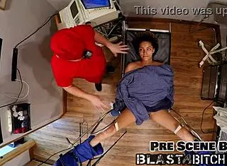 rebel wyatt's pussy gets filled with cum backstage