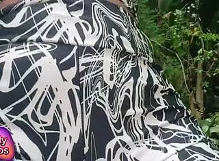 nicoly mattos gets eaten by hairy beaver without condom, fills ass with cum, pulls out cream