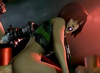 lil materia plays the role of a thief in a fantasy setting, sneaking around and looking for hidden items