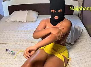 creamy pussy rides monster cock doggystyle, big ass bouncing oiled.