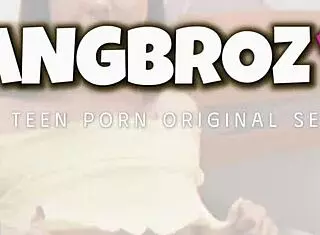 teen goes crazy fucking in wild session