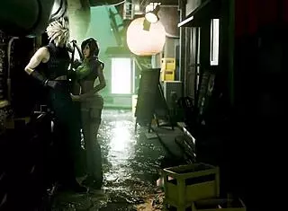 lil materia plays the role of a thief in a fantasy setting, sneaking around and looking for hidden items