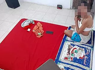 brunettes feel happy preparing for spanish homemade