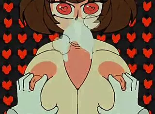 Oh My God, Chara's Huge Tits Squeeze And Titfuck This Throbbing Cock!