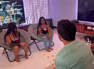 i'm so excite for my first time swaping partners with this latina swinger couple, it was amazin