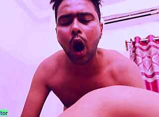 היי, תראה את היופי ההודית מקבלת זיון בכוס הצרה מהחבר החדש?