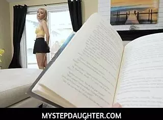 My stepdaughter jamie jett says her pussy is throbbing from boredom