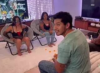 i'm so excite for my first time swaping partners with this latina swinger couple, it was amazin