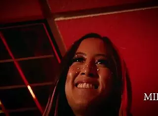 Step mom intervenes in step daughter's choices for threesome.