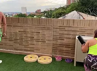 Neighbor John Smith Admires My Big Ass and Fucks Me