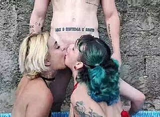 i fucked latina teens candy crush and russah with big cock in the pool