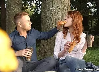 Teeny lovers, wanna see tattooed redhead Mary Solaris get fucked?