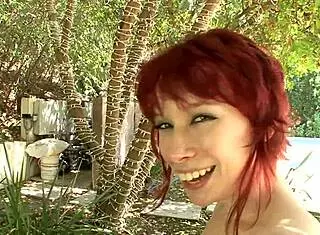 Beautiful redhead milf zoey nixon is riding a big black cock