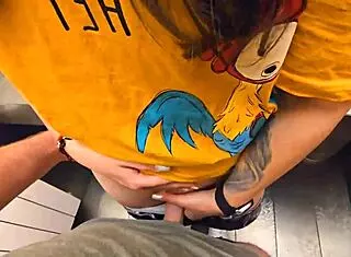 Please Cum In My Wet Pussy In Public POV Creampie