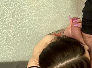 Slutty Girl Deepthroats Big Cock In Quickie