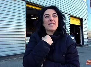 sabrina chaude milf handles two monster cocks!