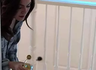 Young bride cares for injured lover