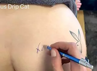 Ass Cum Shot in Tight Verification Clip