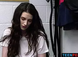 Aria Carson Caught Stealing Bikini and Bent Over for Big Cock