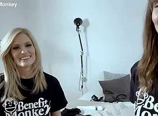 Candee Licious and Lili Charmelle engage in wild threesome with toys and oral