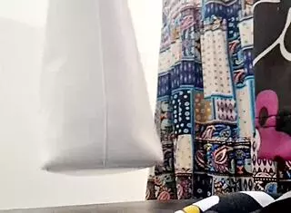 Intriguing Italian Stepmom Shows Hairy Pussy In Public Store