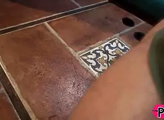 Asian Slut Gets Creampied In Pool After Gagging On Cock