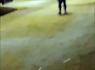 Harassing mature Venezuelan on Lima streets